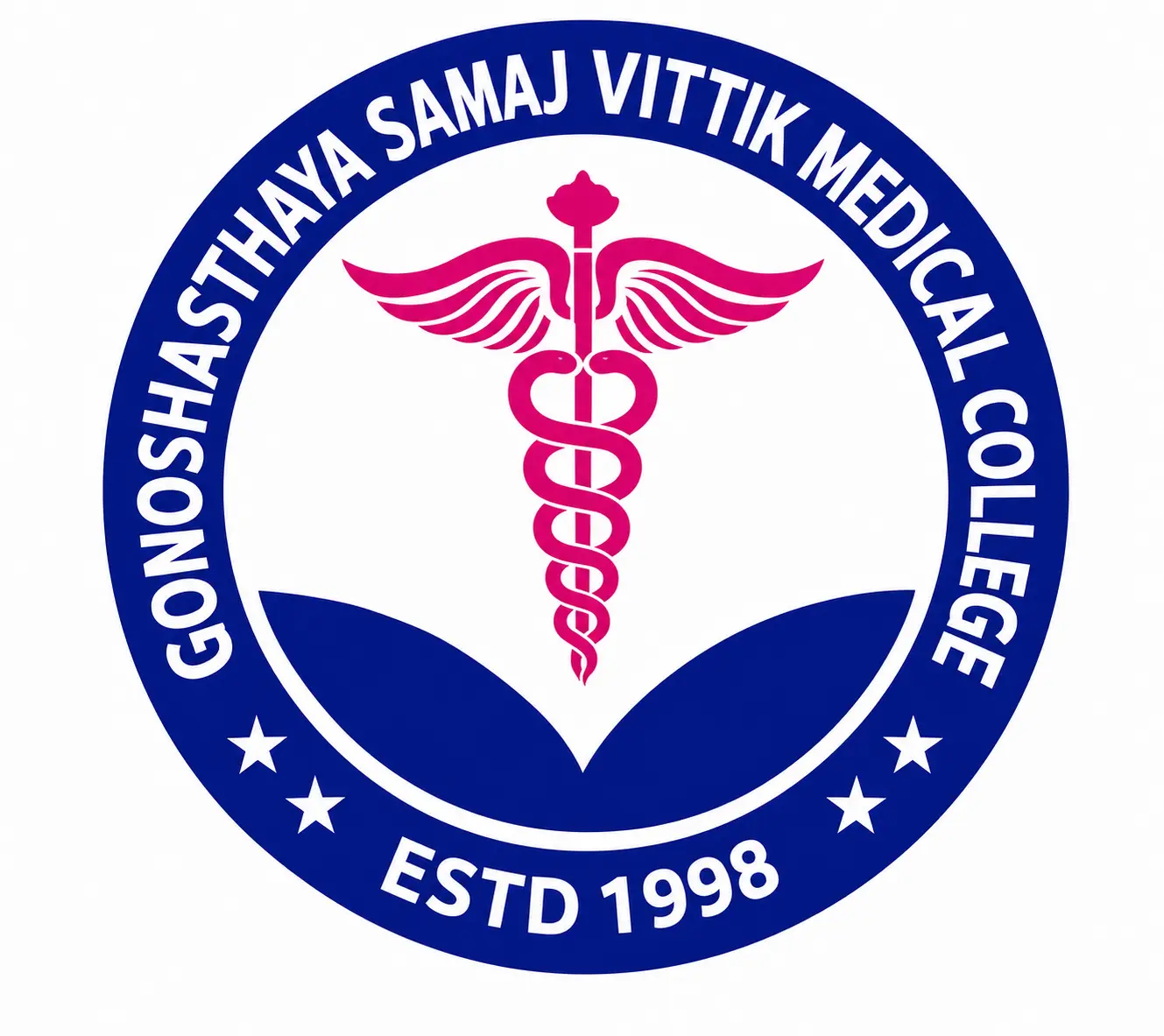 Gonoshasthaya Samaj Vittik Medical College Logo